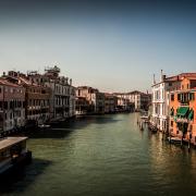 View on the Grand Canal from the Accademia Bridge - Venice